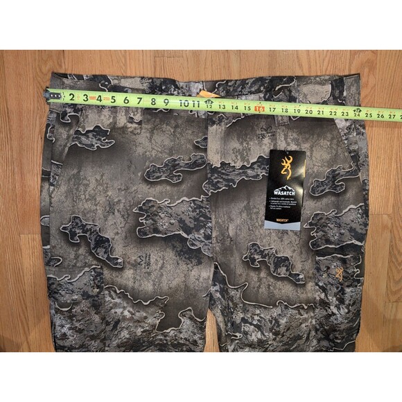 Browning Wasatch Mens 2XL Real Tree Excape Fieldwear Cargo Camouflage Pants NWT - Picture 8 of 8